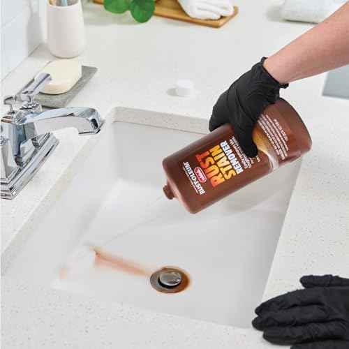 Rust-Oleum Whink Rust Stain Remover | Heavy-Duty Iron Stain Remover for White Toilets & Sinks, Colorfast Fabric & Carpets | 32 oz, unscented, liquid - image 5