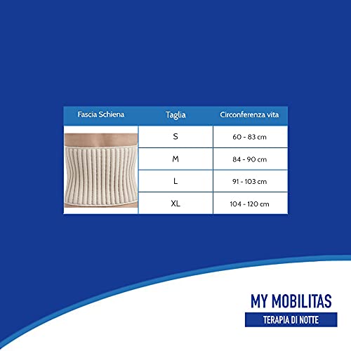My Mobilitas Benda Nuca O Fascia Schiena O 2X Gomito O 2X Ginocchio Terapianotte - 4