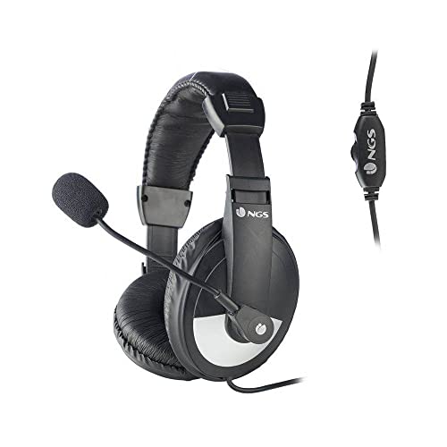 Auricular Diadema NGS MSX9 PRO Micrófono Integrado y Control Volumen Jack 3