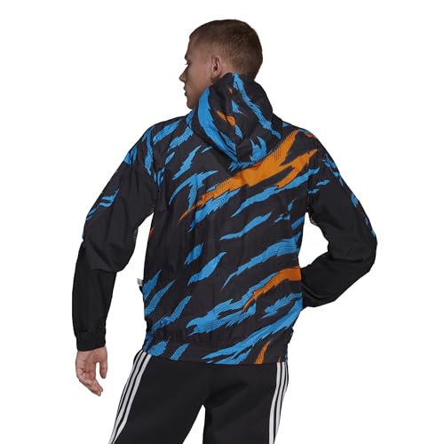 Image of adidas Men's Trvl Tiger Camo Windbreaker