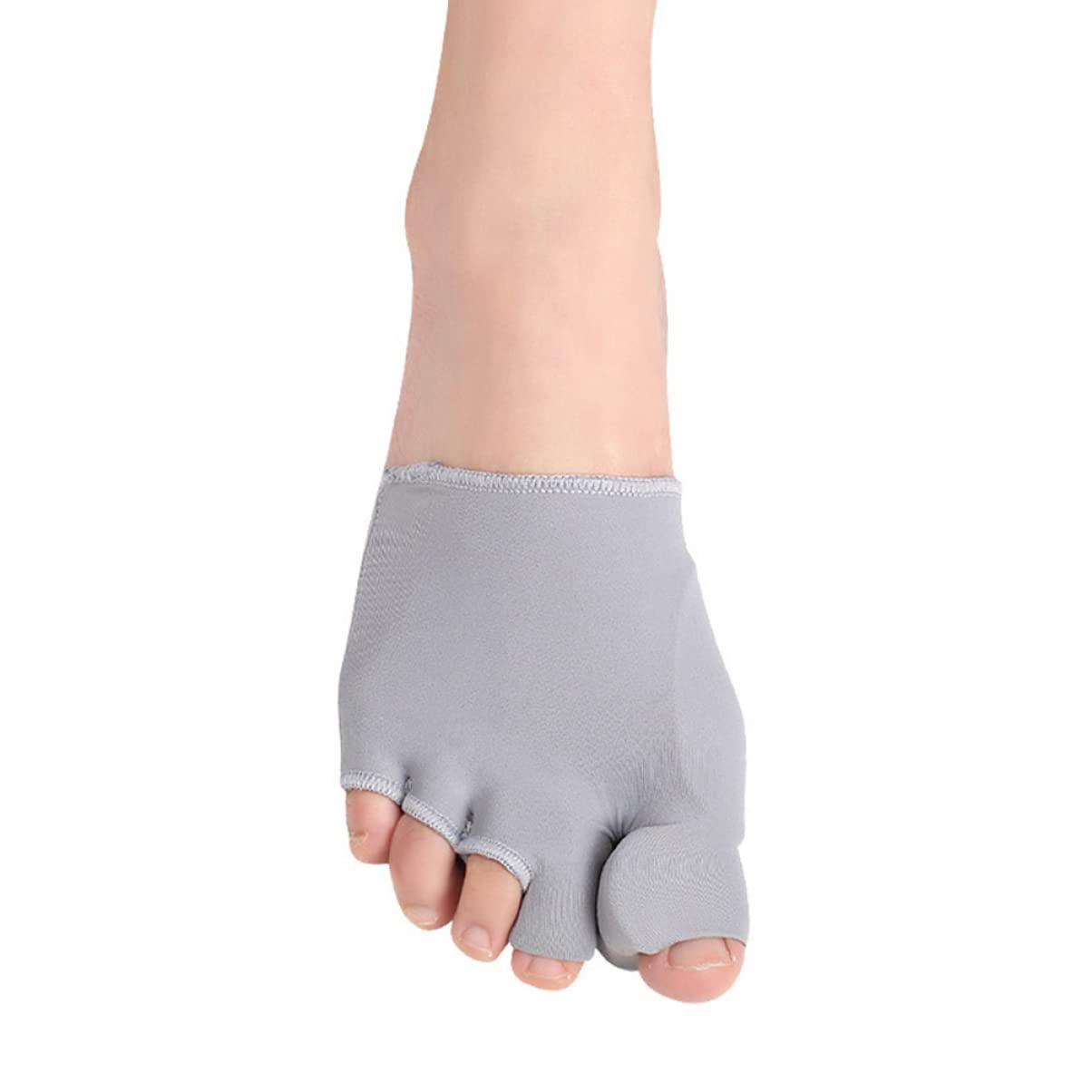 ERINGOGO 1pc Light Grey Tube Cushion Bunion Bone Cover Orthotic Separator for Hallux Comfortable and Sleeve for Men and Women for Foot Health and