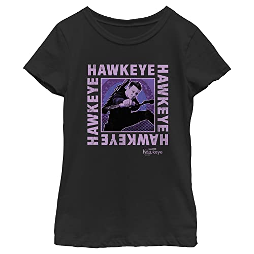 T-shirt Marvel Hawkeye pour fille idéal pour l'école et les loisirs