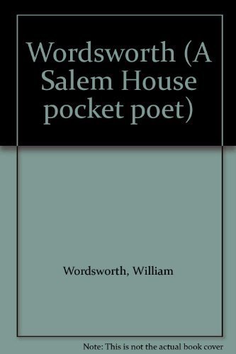 Wordsworth (A Salem House pocket poet) 0881622982 Book Cover