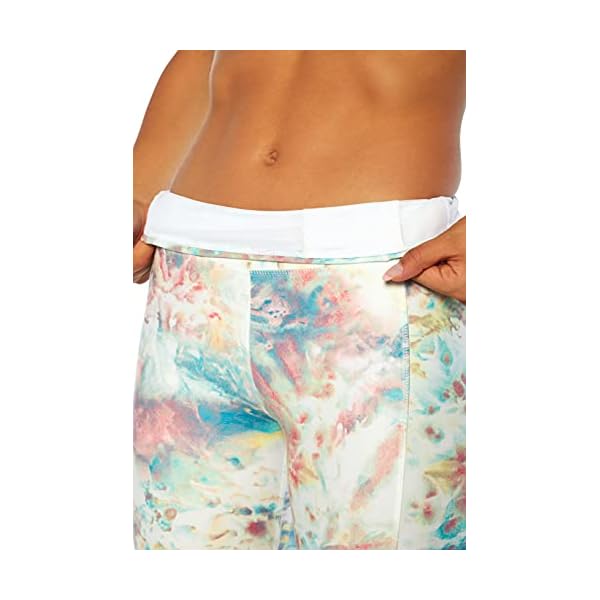 Jessica-Simpson-Sportswear-Womens-Tummy-Control-Bermuda-Short Jessica Simpson Sportswear Women's Standard Tummy Control Bermuda Short, Ice Green Tidal Wave Tie Dye, Medium