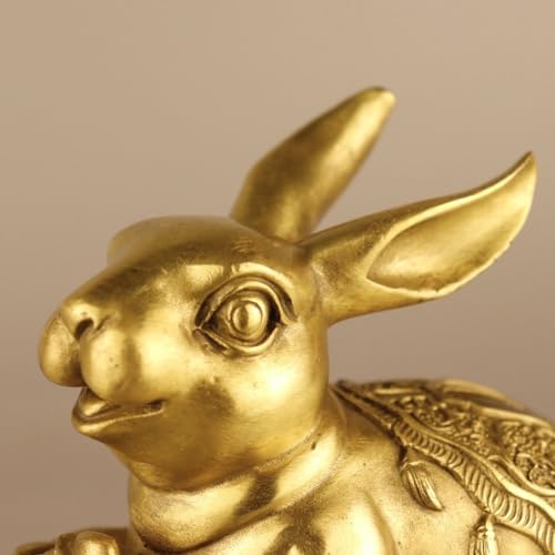 Figurine lapin en laiton pour sublimer un meuble d'entrée vide