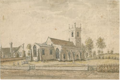Cuadro en lienzo decorativo Chiesa di Yoxall de Stebbing Shaw en formato 60x90cm