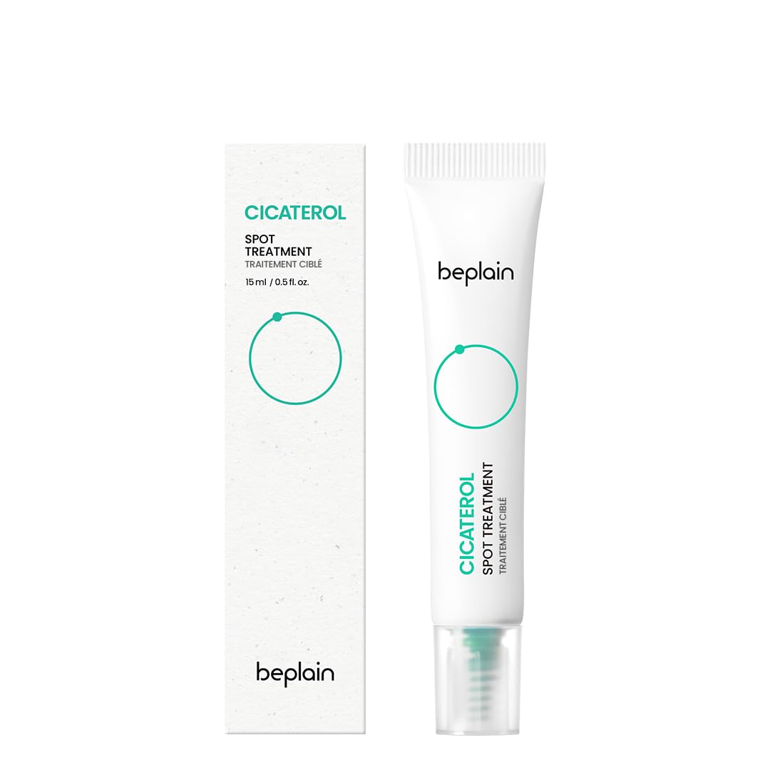 Be Plain Cicaterol Spot Treatment (0.5oz, 15ml) | Post Blemish Essential cream, Breakout Recovery Cream | Highly Concentrated Centella Asiatica | Korean skin care