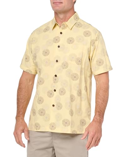 Quiksilver Herren Urchins Up Woven Top Hemd mit Button-Down-Kragen, Double Cream Seeigel gewebt 241, Klein