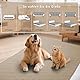 GYURO wasserdichte Hundedecke, beidseitig verwendbar, robuste Hundematte für Sofa und Bett, waschbar für Hunde und Katzen (Dunkles Khaki + Khaki, 137 * 208CM)
