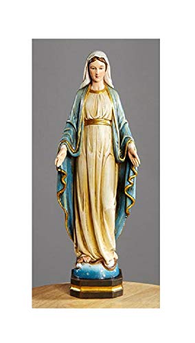 Estatua Our Lady of Grace 12 pulgadas miniatura 2