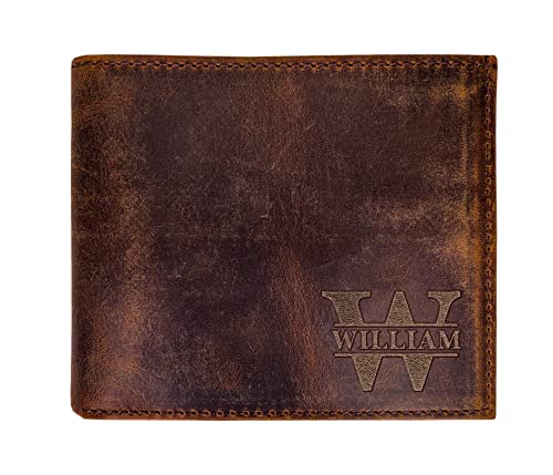 Custom Gifts For Fathers Day, Custom Gifts For Men, Personalized Initials Name & Inside Text, Customizable Monogram Men Wallet, Valentine Gift For Him, Personalized Men Wallet For Groom Wedding #TOP6