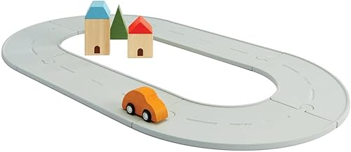 PlanToys Juego de carril y camino de goma pequeño (6300)