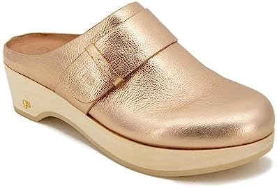 Gentle Souls by Kenneth Cole Women's Women's Henley Clog, Rose Gold, 8 | Image 1