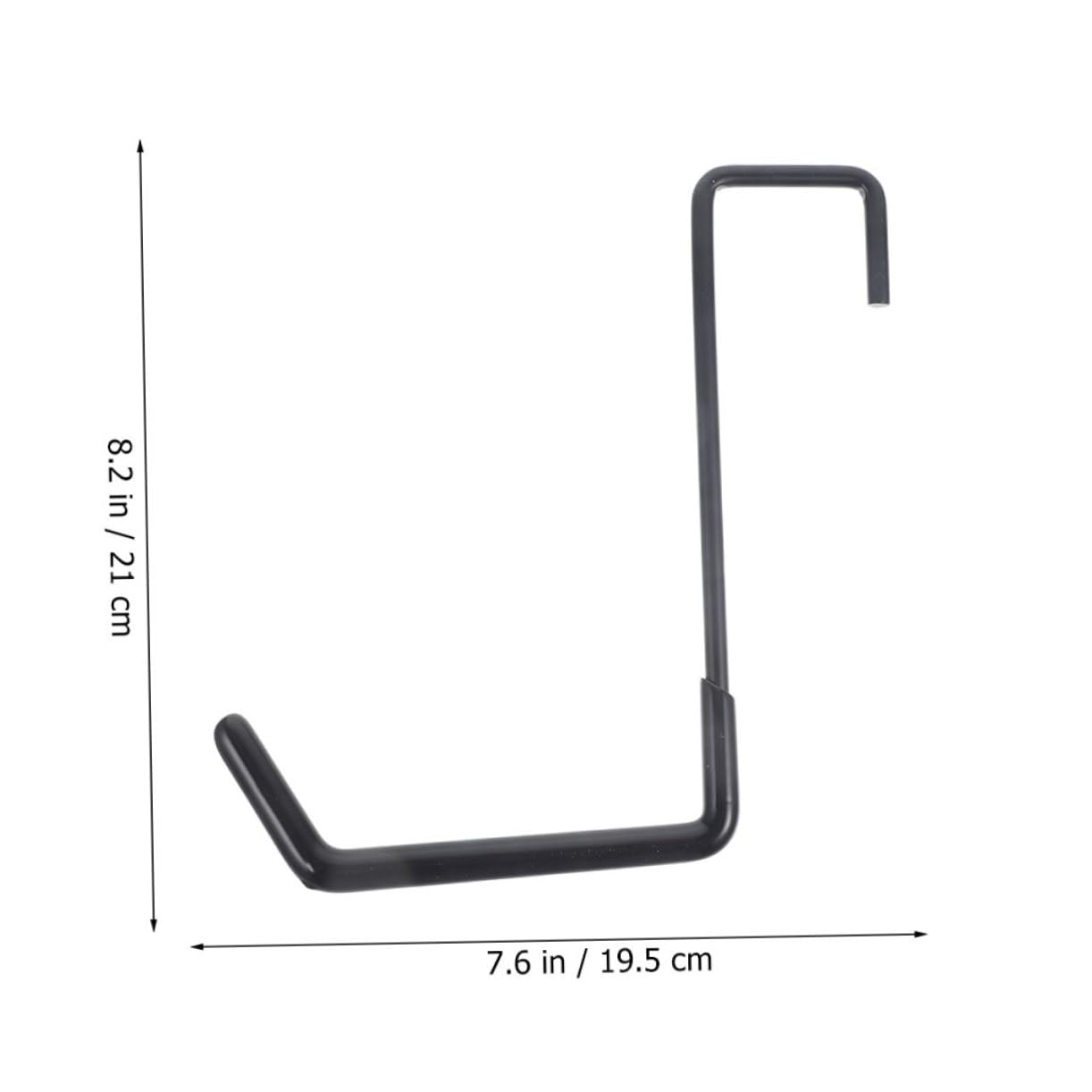 Levemolo 6pcs Heavy Duty Garage Hooks Wall Hanging Hooks for Bikes Ladders and Equipment Strong Load Bearing Storage for Garage Garden and Warehouse Use