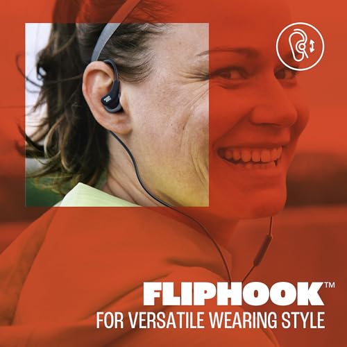Image of JBL Endurance Run 3 (USB-C) - Wired Sport Headphones with Hi-Res Certifited audio, FlipHook technology for versatile wearing style, IP65 dustproof & water-resistant, and Hands-free calls (Black /Grey)