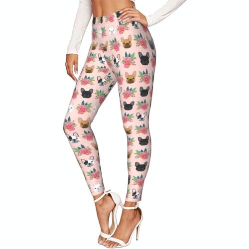 Leggings elásticos para mujer: comodidad diaria con divertido estampado