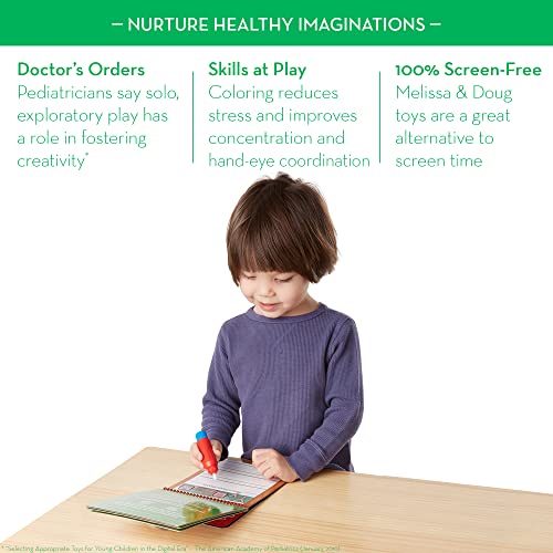 Melissa & Doug On The Go Water Wow! Water-Reveal Activity Pads, 3-Pk, Animals, Alphabet, Numbers & Water Wow! On The Farm - Stocking Stuffers, Children's Paint, Activity Books #TOP3