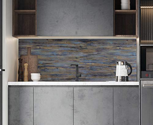 Ciciwind Purple Blue Wood Contact Paper Wood Peel And Stick Wallpaper Colorful Wallpaper Wallpaper Self Adhesive Film Removable Faux Wood Wallpaper Decorative Vinyl Film Shelf Drawer Roll 118”X17.7” #TOP7