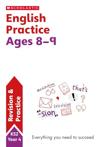 English practice book for ages 8-9 (Year 4). Perfect for Home Learning. (100 Practice Activities)