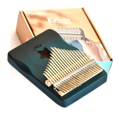 ZANIカリンバ、17音カリンバ,MINI kalimba、ミニカリンバ、21キーカリンバ、女の子楽器、子どもカリンバ、親指琴、初心者楽器、ミニカリンバ初心者向かりんば (ミニ21音)