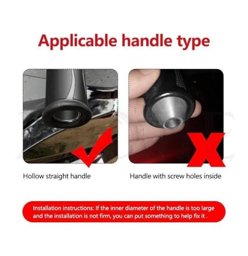Extremos de manillar antivibración para mejorar comodidad en Honda CB650R 4