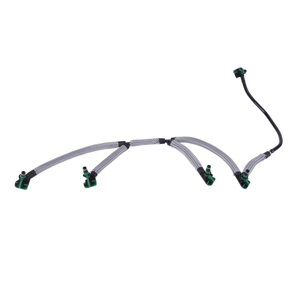 Ludom 9844585580 Tuyau de trop-plein d'injecteur de carburant pour C4, C5, DS4, DS5 & 3008, 308, 5008, 508 Remplace 9674231880, 1872025, DS7Q-9K022-BA