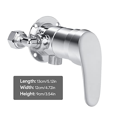 Robinet mitigeur anti-retour pour sécuriser l'eau de la douche murale - 5