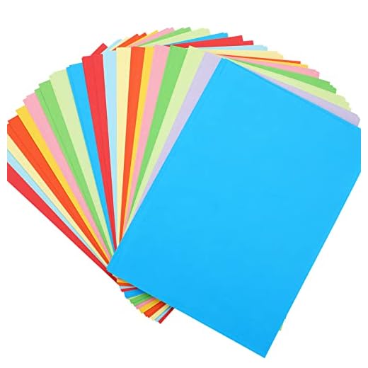 200 Sheets 10 Colors Colored Paper A4 Printer Paper Copy Paper Stationery Paper Multipurpose Colored Printing Paper Origami Paper for DIY Kids Art Craft 8.3" X 11.7"