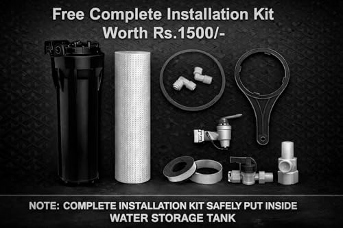 Image of AquaFresh RO Water Purifier with 8 Stage Protection, RO+UV+Zinc+Copper+Alkaline Technology, 15 Liter Capacity, Complete Installation Kit