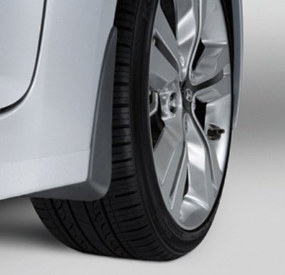 Image of Genuine 2012 - 2013 Hyundai Veloster Splash Guards, Front and Rear