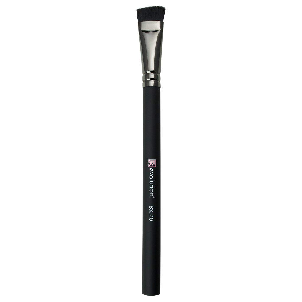 Royal and Langnickel Revolution Flat Eye Fluff Brush Large, Black