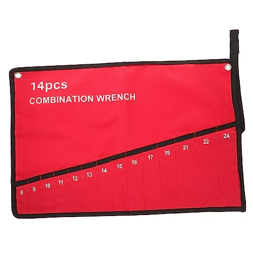Mipcase Bolsa Enrollable Para Colgar Herramientas Organizador De Llaves Bolsa Organizadora De Herramientas Bolsa Eléctrica Bolsas Organizadoras Kits De Herramientas Para Manitas