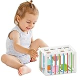 Grand jouet d'apprentissage : ce trieur de formes pour bébé favorise la reconnaissance des couleurs, des lettres et des formes, les compétences de tri et aide à développer la pensée logique et les compétences de dépannage. Des façons illimitées de jouer offrent aux d'innombrables heures de plaisir éducatif, que ce soit à la maison ou en déplacement.