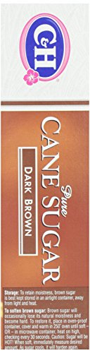 C&H Pure Cane, Granulated Dark Brown Sugar, 1 Lb #TOP3