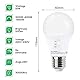 ALUSSO LED Lampe 10W 1100 Lumen, 3000K Warmweiß/4000K Neutralweiß/6500K Kaltweiß, 220-240V AC, Nicht Dimmbar