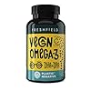 Freshfield-Vegan-Omega-3-DHA-Supplement-2-Month-Supply-Premium-Algae-Oil-Plant-Based-Sustainable-Mercury-Free-Better-Than-Fish-Oil-Supports-Heart-Brain-Joint-Health-with-DPA-Natural-60 Freshfield Vegan Omega 3 DHA + DPA: Premium, Carrageenan Free, Compostable Bottle Made from Plants, Fish Oil Replacement, Carbon Neutral. Supports Heart, Brain, Joint Health (60)