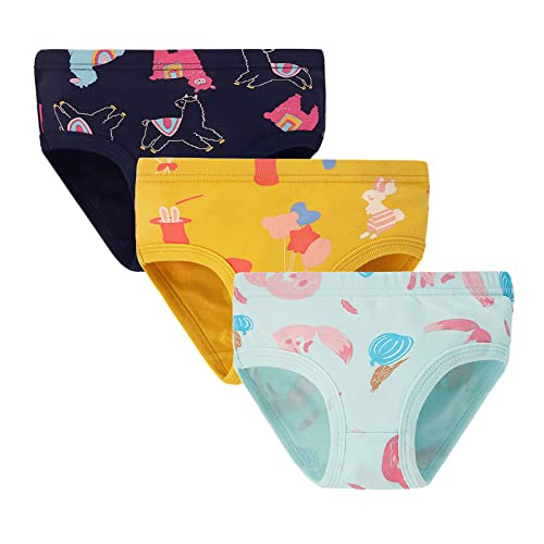 Kids Children Girls Underwear Cute Print Briefs Shorts Pants Cotton Underwear Trunks 3PCS Boys Briefs Shorts
