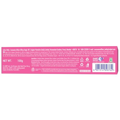 Colgate MaxFresh Watermelon Blast Gel Toothpaste, with Cooling Crystals, Watermelon Flavour, and Ultrafreeze Technology for Intense Freshness, Vegan, Gluten-Free 100g/3.5oz - image 8