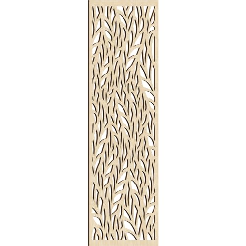 Image of Ortonville Decorative Pierced Fretwork Wood Wall Panels, 25 3 /8 inchW x 64 3 /8 inchH x 3 /8 inchT, Birch