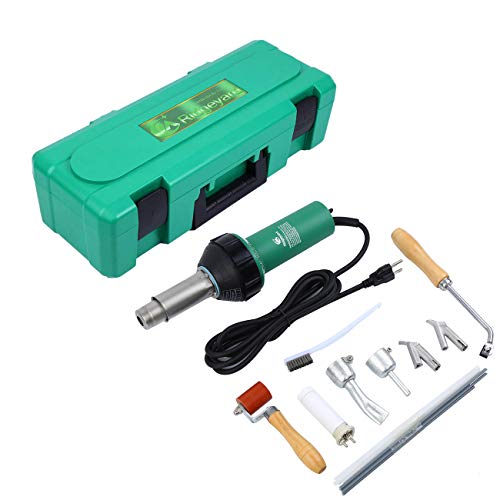 Review Product Ridgeyard 1600W Hot Air/Hot Gas Plastic Welder Welding Gun with Speed Nozzles Roller PE & PVC Plastic Rod Review Product Ridgeyard 1600W Hot Air/Hot Gas Plastic Welder Welding Gun with Speed Nozzles Roller PE & PVC Plastic Rod