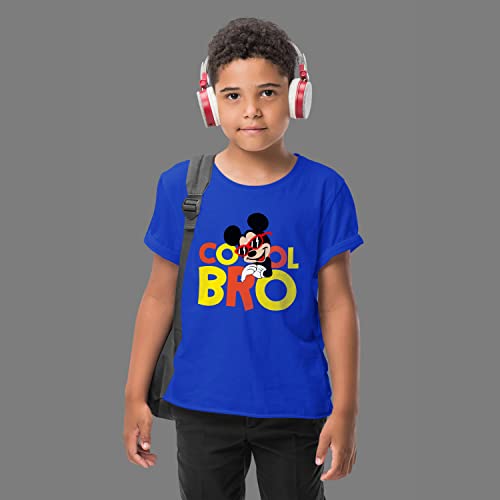 Image of Hangout Hub Boy's & Girl's Regular Fit Cotton T-Shirt | Pack of 2 | Sibling Brother Sister T Shirts| Cool Bro Cute Sis Printed Tshirt