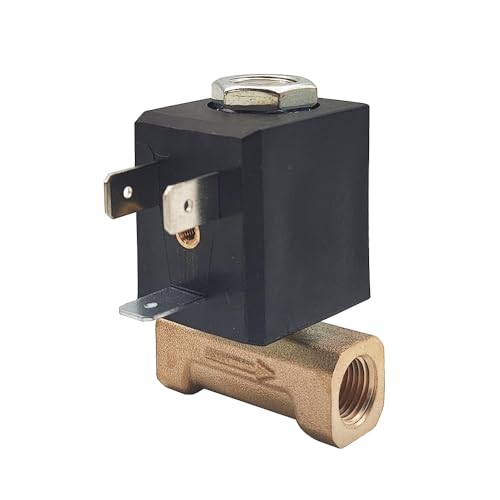 Électrovanne eau 12V étanche 7 bars en laiton pour appareils de stérilisation - 6