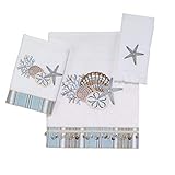Avanti Linens - by The Sea Collection 3 Pc Towel Set, White