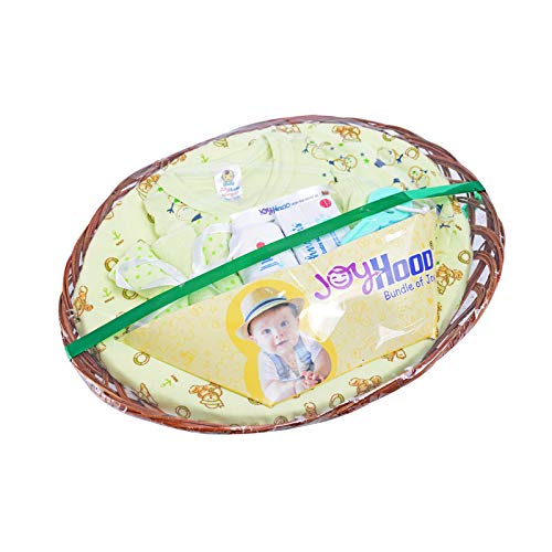 Chaat PitaraChaat Pitara New Born Baby Gift Set Combo Pack of 8 Items CHPBG0003_Light Lemon