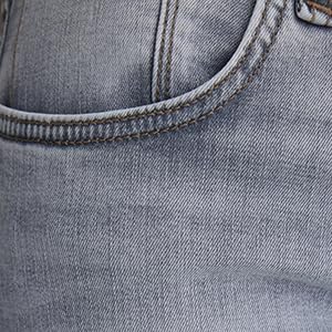 Mavi Damen Bella MID-Rise Jeans, Grey Brushed STR, 30/32 3
