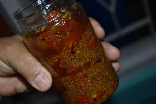 Image of Burung Bhut Jolokia Pickle, 240g, Pure Veg
