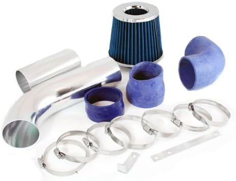 3" Red Cold Air Intake Kit + Filter Compatible with 88-89 Pontiac Firebird 5.0L/5.7L V8