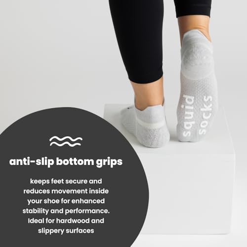 squid socks Non Slip Ankle Socks | Breathable Anti-Slip Athletic Grip Socks with LOCK IN™ Technology | Adults & Teen - S,M,L3