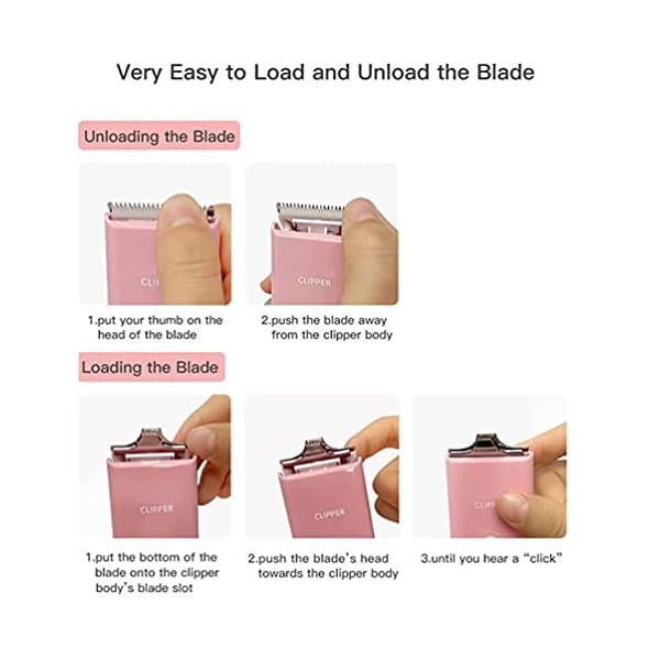 Dog Clippers Pet Hair Trimmer Low Noise Washable USB Rechargeable Cordless Dog Grooming Kit with Wide & Narrow Blade,Electric Pet Feet Hair Trimmer for Cats Dogs (Pink) Dog Clippers Pet Hair Trimmer Low Noise Washable USB Rechargeable Cordless Dog Grooming Kit with Wide & Narrow Blade,Electric Pet Feet Hair Trimmer for Cats Dogs (Pink)