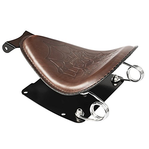 Kit de Selle Solo KS03 pour Harley Davidson Dyna Super Glide (FXD) 95-04 AV. Ressorts Epingles